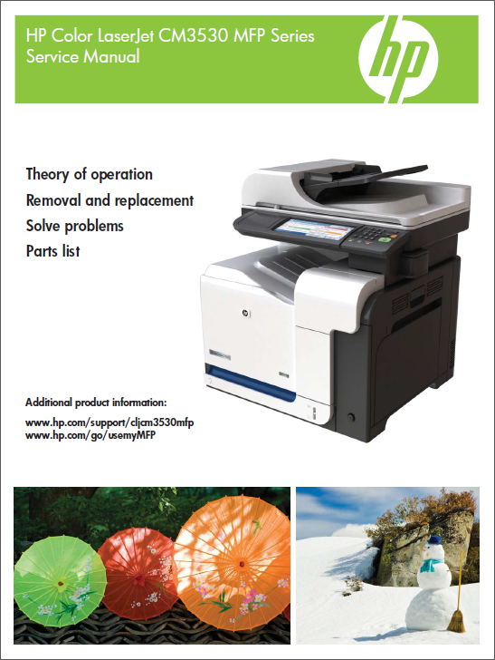 HP Color LaserJet CM3530 MFP Service Manual-1